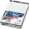 TOPS BUSINESS FORMS AMERICAN PRIDE WRITING PAD, LGL RULE, 8-1/2 X 11-3/4, WHITE, 50-SHEET 12/PACK