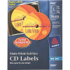 Avery Dennison AVERY INKJET FULL-FACE CD LABELS, MATTE WHITE, 40/PACK