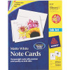 Avery Dennison AVERY PRINTER-COMPATIBLE CARDS, 4-1/4 X 5-1/2, TWO PER SHEET, 60/BOX WITH ENVELOPES
