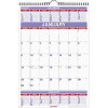 AT-A-GLANCE 15-1/2 in. x 22-3/4 in. 3-Months-Per-Page Ruled Daily Blocks Wall Calendar AT-A-GLANCE 15-1/2 in. x 22-3/4 in. 3-Months-Per-Page Ruled Daily Blocks Wall Calendar