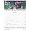 HOUSE OF DOOLITTLE WILDLIFE SCENES MONTHLY WALL CALENDAR, 12 X 16-1/2