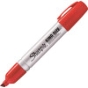 Sharpie King Size Permanent Marker Chisel Tip Red (12-Pack)