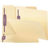 Smead 2 in. Capacity Letter Safeshield Fastener Folders, Manila (50 Per Box)
