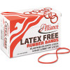 Alliance Rubber LATEX-FREE ORANGE RUBBER BANDS, SIZE 117B, 7 X 1/8, 250/BOX