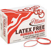 Alliance Rubber LATEX-FREE ORANGE RUBBER BANDS, SIZE 19, 3-1/2 X 1/16, 1750/BOX