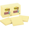 Post-It 3 in. x 3 in., Super Sticky Notes, Canary Yellow (90-Sheet Pads/Pack, 12-Pack)