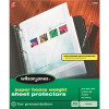 ACCO Brands SUPER HEAVY WEIGHT SHEET PROTECTOR, NON-GLARE FINISH, CLEAR, 50/BOX