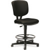 HON COMPANY VOLT SERIES ADJUSTABLE TASK STOOL, 27W X 29-1/2D X 49-7/8H, BLACK
