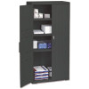 Iceberg 33 in. W x 18 in. D x 66 in. H Black Officeworks Resin Storage Cabinet