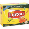 Lipton Decaffeinated Tea Bags (72-Bags Per Box) Lipton Decaffeinated Tea Bags (72-Bags Per Box)