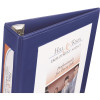 Avery 1-1/2 in. Capacity Framed Presentation EXD Locking View Binder, Navy Blue