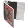 Cardinal Brands Inc. RECYCLED CLEARVUE EASYOPEN D-RING PRESENTATION BINDER, 1-1/2" CAPACITY, WHITE