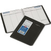AT-A-GLANCE WEEKLY APPOINTMENT BOOK, RULED W/O APPOINTMENT TIMES, 6-7/8 X 8-3/4, BLACK