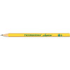Dixon Ticonderoga TICONDEROGA LADDIE WOODCASE PENCIL W/O ERASER, HB #2, YELLOW BARREL, DOZEN