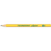 Dixon Ticonderoga TICONDEROGA LADDIE WOODCASE PENCIL W/O ERASER, HB #2, YELLOW BARREL, DOZEN