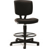 HON COMPANY VOLT SERIES ADJUSTABLE TASK STOOL, BLACK LEATHER HON COMPANY VOLT SERIES ADJUSTABLE TASK STOOL, BLACK LEATHER