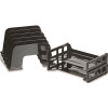 OFFICEMATE INTERNATIONAL CORP. INCLINE SORTER, 2 TRAYS, 5-COMPARTMENTS, PLASTIC, 9.12 IN.W X 13.5 IN.D X 14 IN.H, BLACK