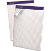 Ampad/Div. of Amercn Pd&Ppr EVIDENCE QUAD DUAL-PAD, QUADRILLE RULE, LETTER, WHITE, 100-SHEET PAD