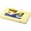 3M POP-UP NOTE REFILL, 3 IN. X 5 IN., CANARY YELLOW, 100 SHEETS
