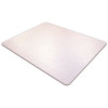 Cleartex Advantage Mat Clear, 53 in. x 45 in. Phthalate Free PVC for Low Pile Carpet Chair Mat