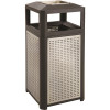 Safco Evos 38 Gal. Steel Ash Waste Receptacle