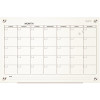 Quartet Infinity 36 in. x 24 in. Magnetic Glass Calendar Board