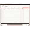 QUARTET MFG. PRESTIGE 2 TOTAL ERASE MONTHLY CALENDAR, 48 IN X 36 IN , GRAPHITE COLOR FRAME