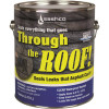 SASHCO THROUGH THE ROOF! WATERPROOF SEALANT, BRUSH GRADE, 1 GALLON, CLEAR