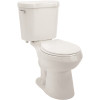 Premier Select 2-Piece 1.28 GPF Single Flush Round Bowl Toilet in White, Seat Included