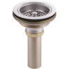 KOHLER Duostrainer 4-1/2 in. Sink Strainer with Tailpiece in Polished Chrome