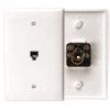 Leviton White 1-Gang Wall Plate Leviton White 1-Gang Wall Plate