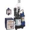 Pro Series Pumps 1/3 HP Primary and PHCC-2400 Battery Backup Sump Pump System