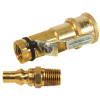 Mr. Heater DO NOT SELL Quick Connector Kit with Shut-Off Valve and Full Flow Male Plug