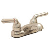 ProPlus 4 in. Centerset 2-Handle Bathroom Faucet with Pop-Up Assembly in Chrome