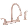 Premier Westlake 2-Handle Kitchen Faucet with Side Spray in Brushed Nickel