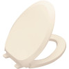 KOHLER French Curve Elongated Quiet Closed Toilet Seat in Almond