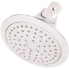 KOHLER Forte Katalyst 1-Spray 5.5 in. Single Wall Mount Fixed Rain Shower Head in Polished Chrome