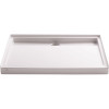 KOHLER Groove 48 in. x 36 in. Single Threshold Shower Base in White