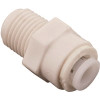 BrassCraft 1/4 in. OD Tube x 1/4 in. Thread Nylon Push in Tube Male Connector