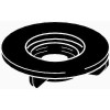 ProPlus 1/2 in. Faucet Locknut, Black