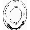 Symmons 4 in. Dia x 0.1 in. L Temptrol Escutcheon Dial Plate Model A in Chrome for Symmons Temptrol Shower Systems