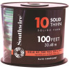 Southwire 100 ft. 10-Gauge Green Simpull THHN Solid Wire
