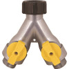 Melnor HiFlo Metal 2-Way Hose Shut-Off