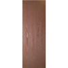 Masonite 24 in. x 80 in. Walnut Textured Flush Dark Wood Hollow Core Wood Interior Door Slab