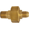 MEC 1/2 in. MNPT x 3/8 in. Male Flare, Brass Space-Saver Dielectric Union