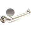 WingIts Premium Series 24 in. x 1.25 in. Diamond Knurled Grab Bar in Satin Stainless Steel (27 in. Overall Length) WingIts Premium Series 24 in. x 1.25 in. Diamond Knurled Grab Bar in Satin Stainless Steel (27 in. Overall Length)