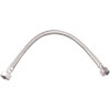 DuraPro 1/2 in. Compression x 1/2 in. FIP x 12 in. Braided Stainless Steel Faucet Supply Line