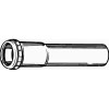Premier 1-1/4 in. x 6 in. Brass Extension Tube with Slip Joint, Chrome, 22-Gauge