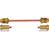 MEC Pigtail POL x POL, 1-1/8 in. HEX, 36 in. L MEC Pigtail POL x POL, 1-1/8 in. HEX, 36 in. L
