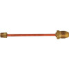 MEC Pigtail POL x 1/4 in. MIP x 20 in. L MEC Pigtail POL x 1/4 in. MIP x 20 in. L